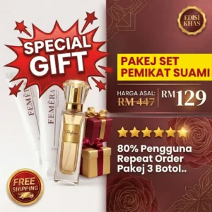 Femera 3 Botol + Freegift